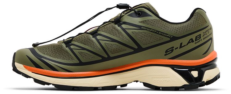 Salomon XT 6 Deep Lichen Green Marmalade