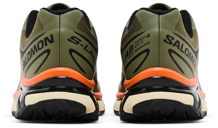Salomon XT 6 Deep Lichen Green Marmalade