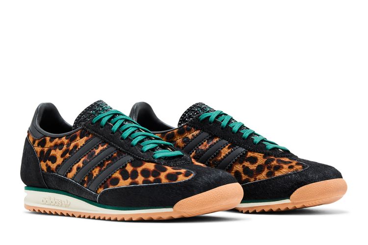adidas gazelle silver green womens W ADIDAS SL 72 OG "DARK BROWN/OFF WHITE"  Sneaker Room