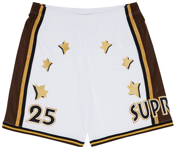 Supreme All Star Basketball Short White