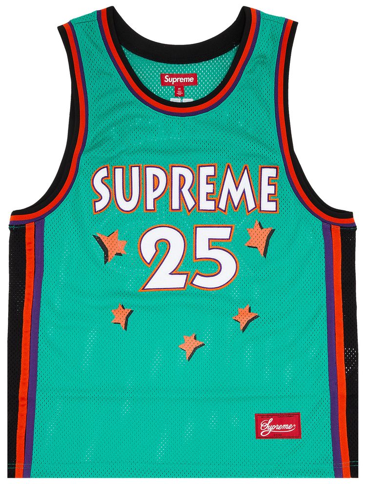 Supreme All Star Basketball Jersey Green