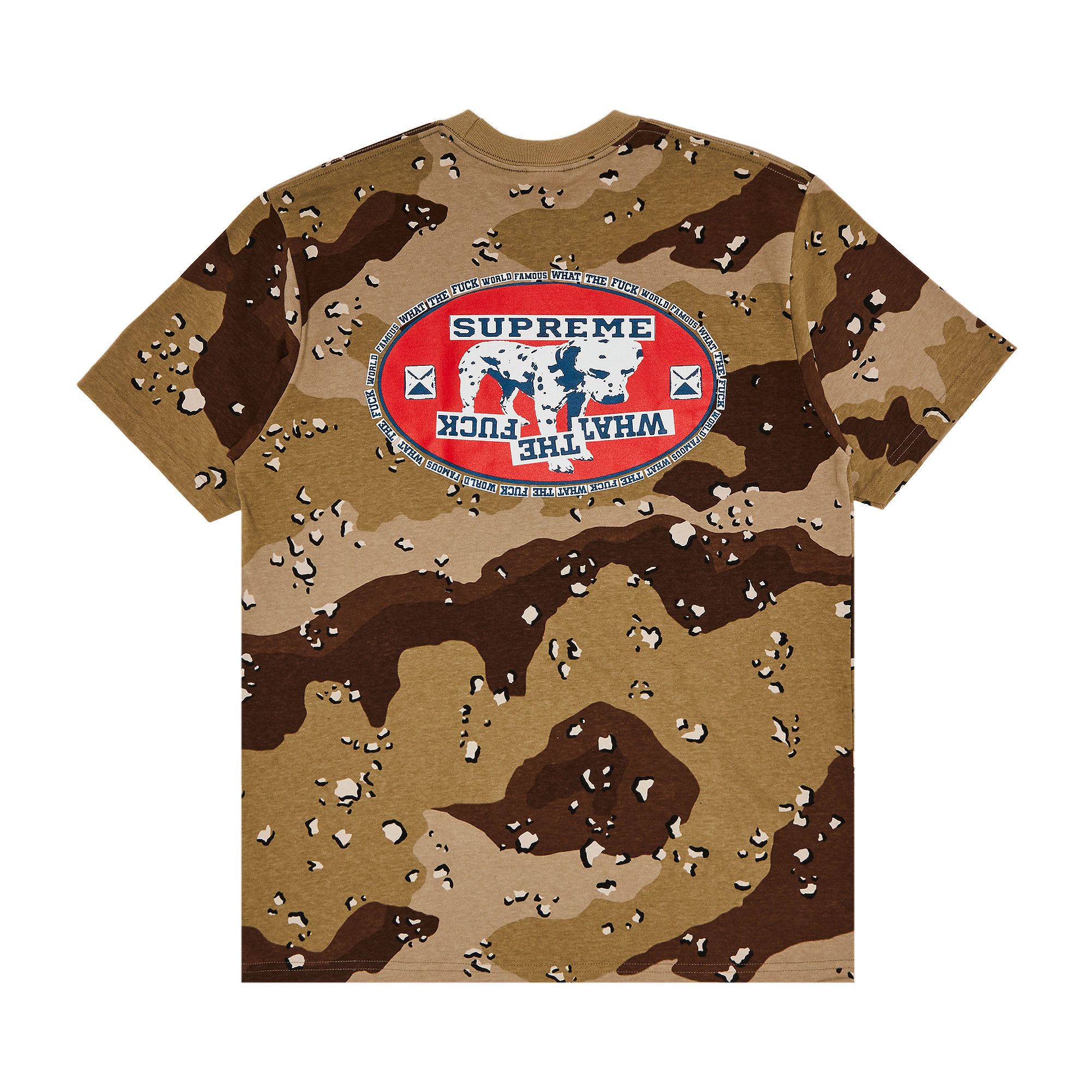 Buy Supreme Dalmatian Tee 'Chocolate Chip Camo' - SS25T56