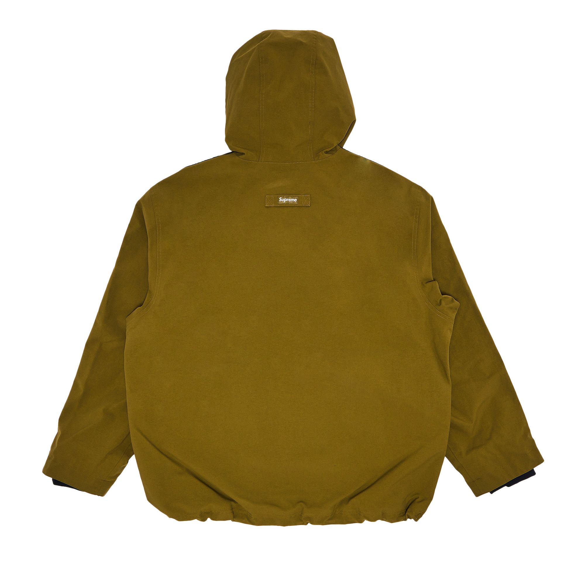 Buy Supreme GORE-TEX Stripe Hooded Jacket 'Olive' - SS25J7