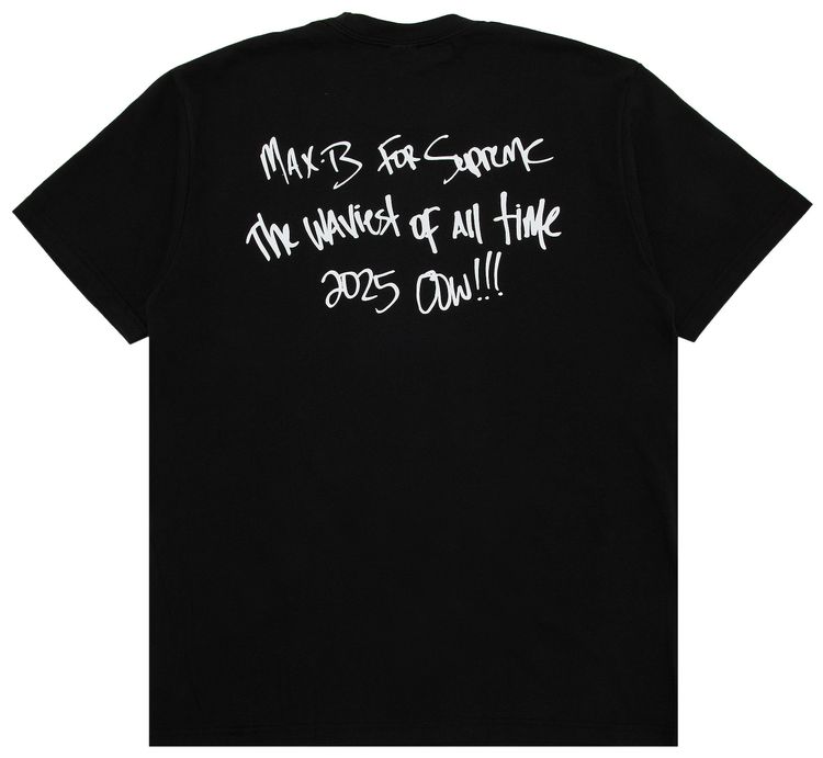 Supreme Max B Tee Black