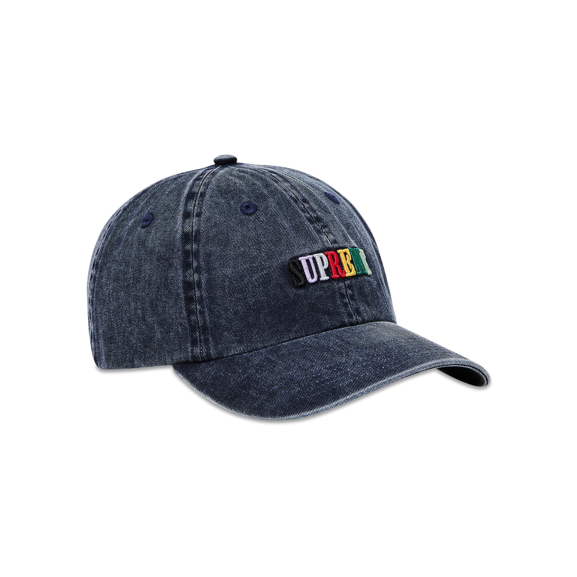 Buy Supreme Pigment Dye 6-Panel 'Navy' - SS25H32 NAVY | GOAT