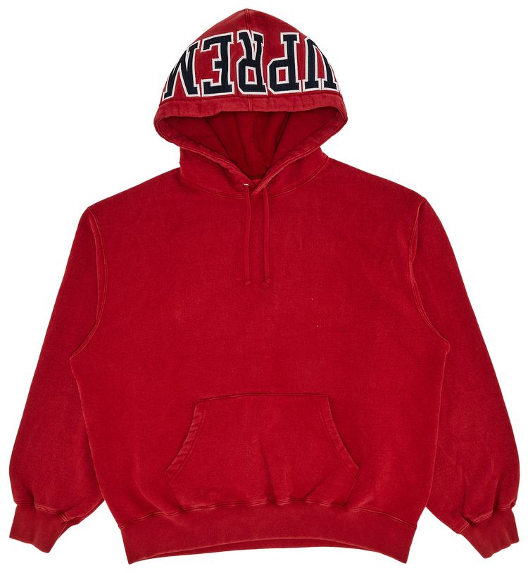 Supreme Team 94 Hooded Sweatshirt Red