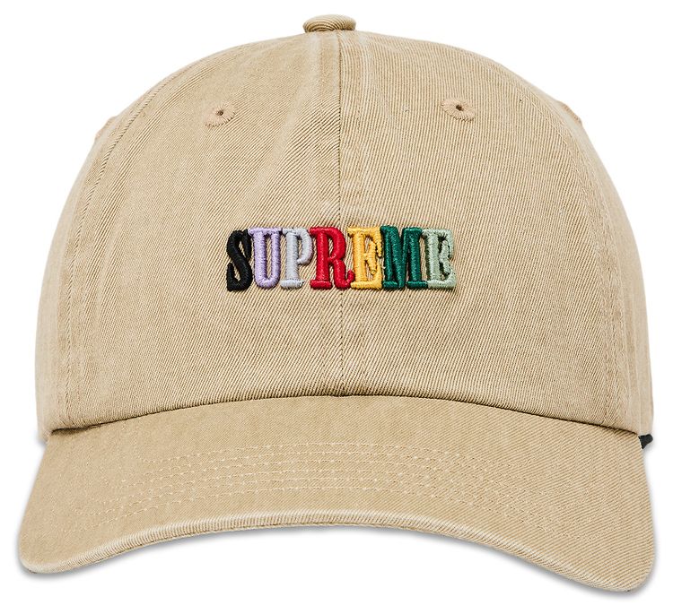 Supreme Pigment Dye 6 Panel Tan
