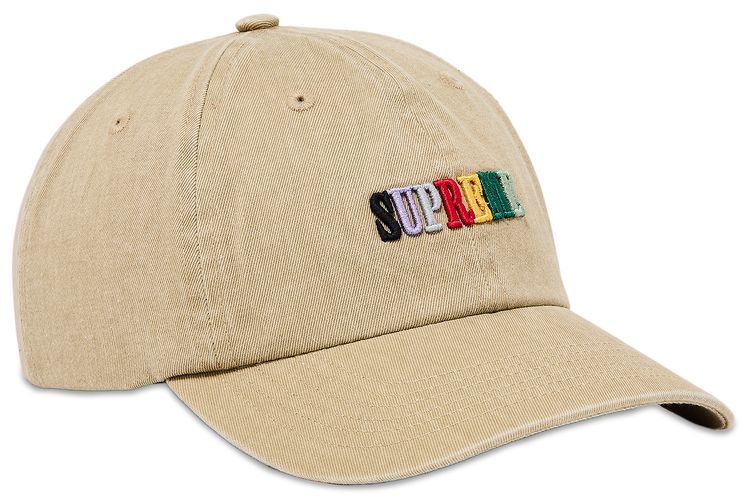 Supreme Pigment Dye 6 Panel Tan