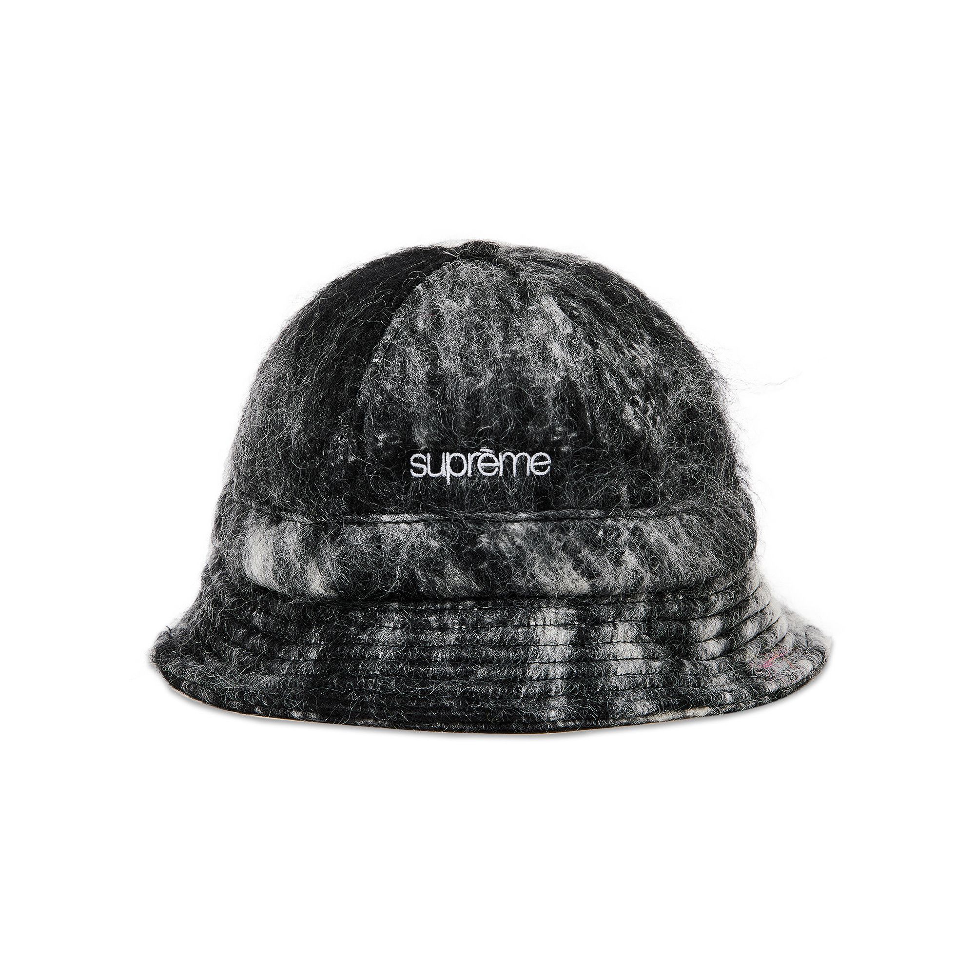 買い誠実 Buy Supreme Mohair Plaid Bell Hat 'Black' - SS25H83 BLACK | GOAT クレンジング・メイク落とし