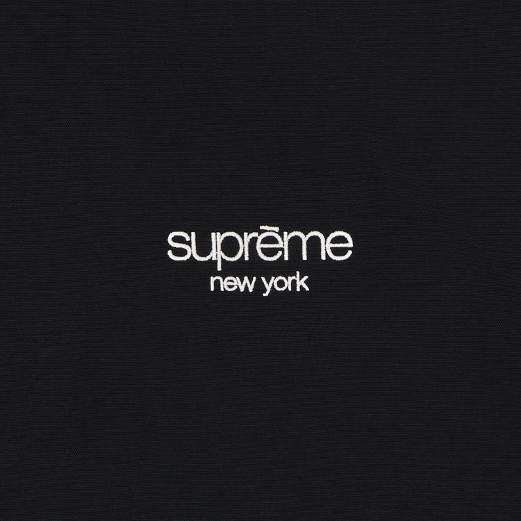 Supreme GORE TEX Stripe Hooded Jacket Black