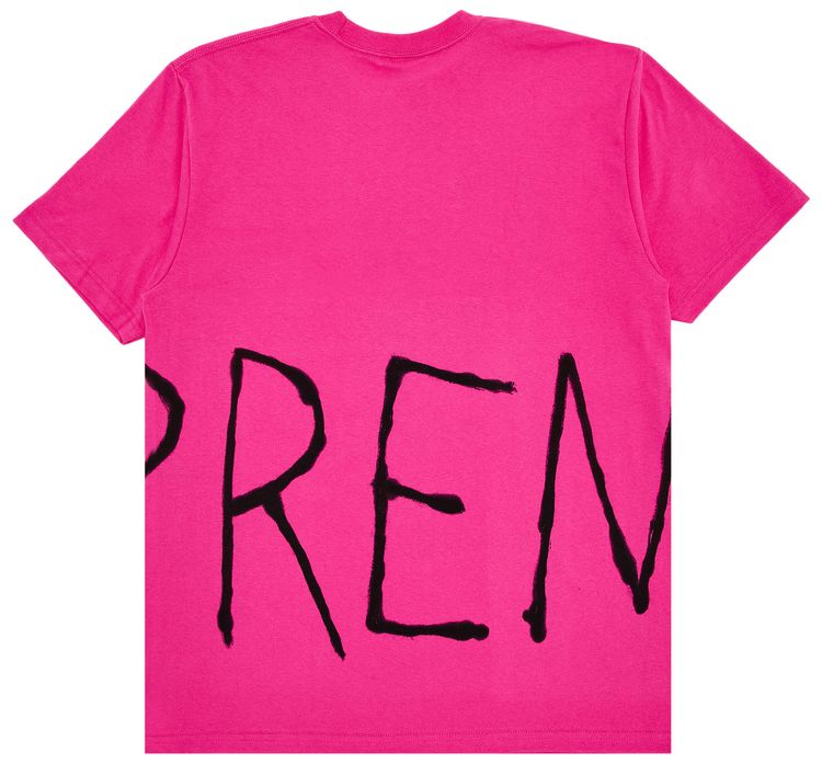 Supreme Painted Tee Fuchsia