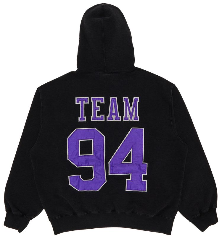 Supreme Team 94 Hooded Sweatshirt Black