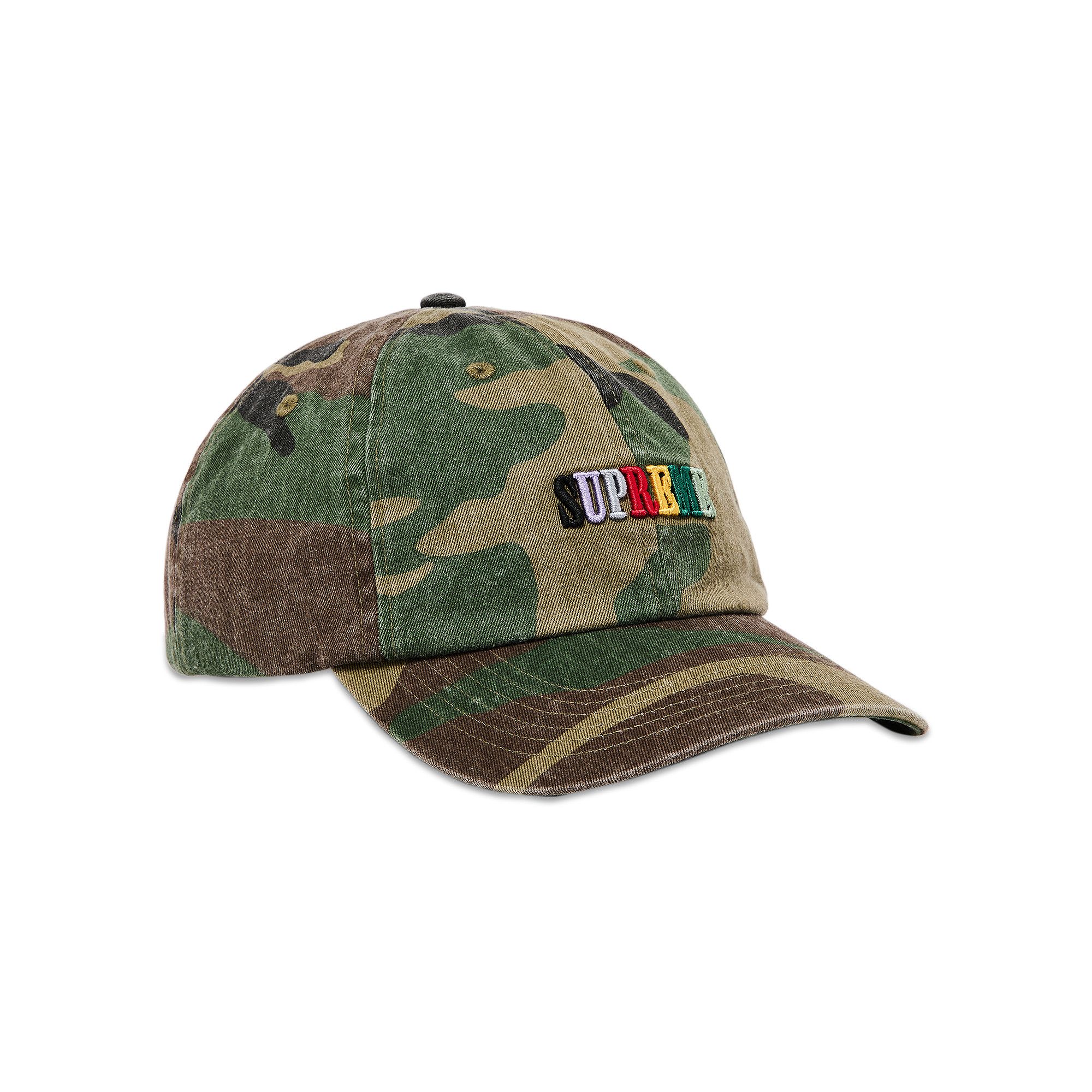 Buy Supreme Pigment Dye 6-Panel 'Woodland Camo' - SS25H32