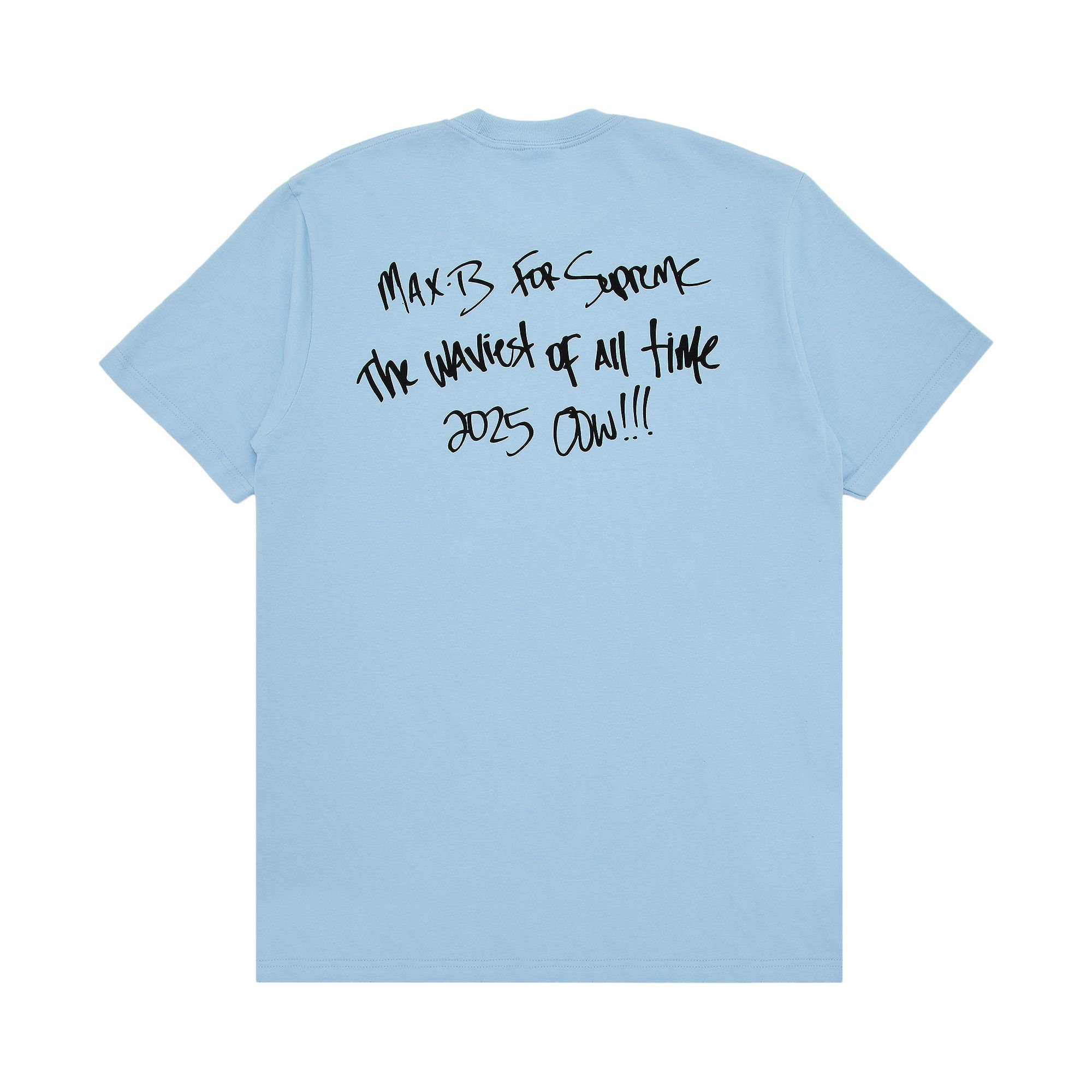 再入荷のおすすめ最新情報 Buy Supreme Max B Tee 'Powder Blue' - SS25T21 POWDER BLUE | GOAT トップス
