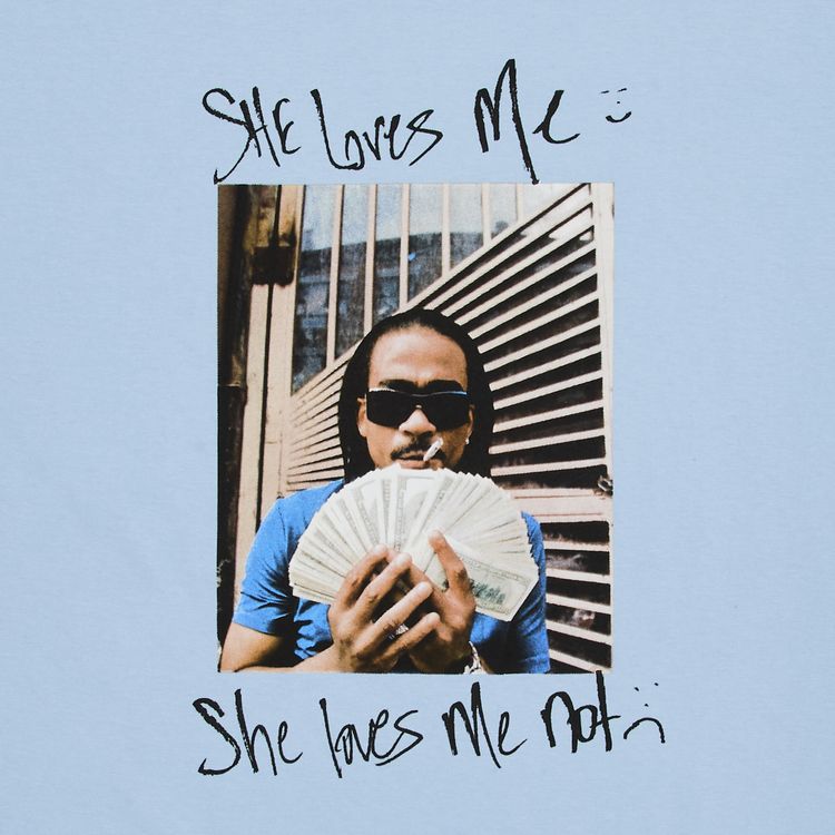 Supreme Max B Tee Powder Blue