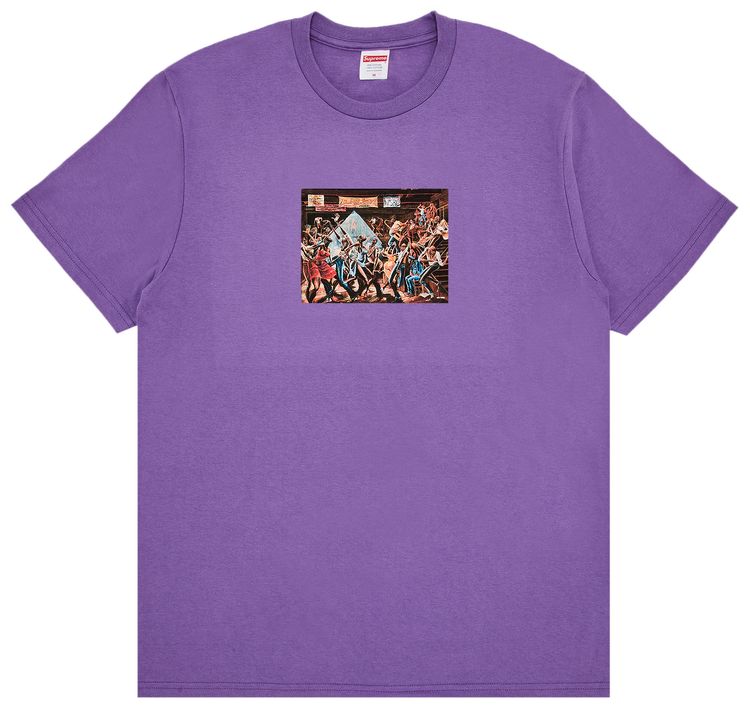 Supreme x Ernie Barnes Tee Purple