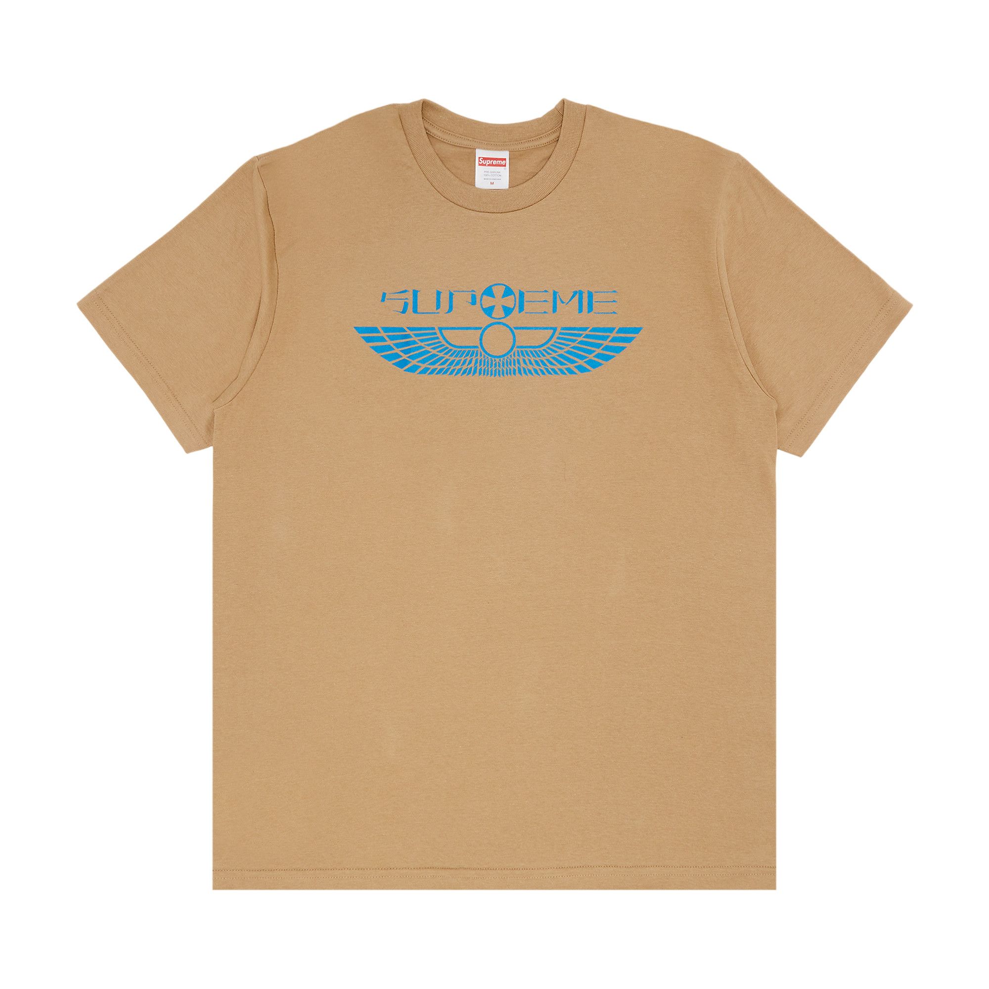 Buy Supreme Wings Tee 'Khaki' - SS25T49 KHAKI | GOAT Buy Supreme Wings Tee 'Khaki' - SS25T49 KHAKI | GOAT