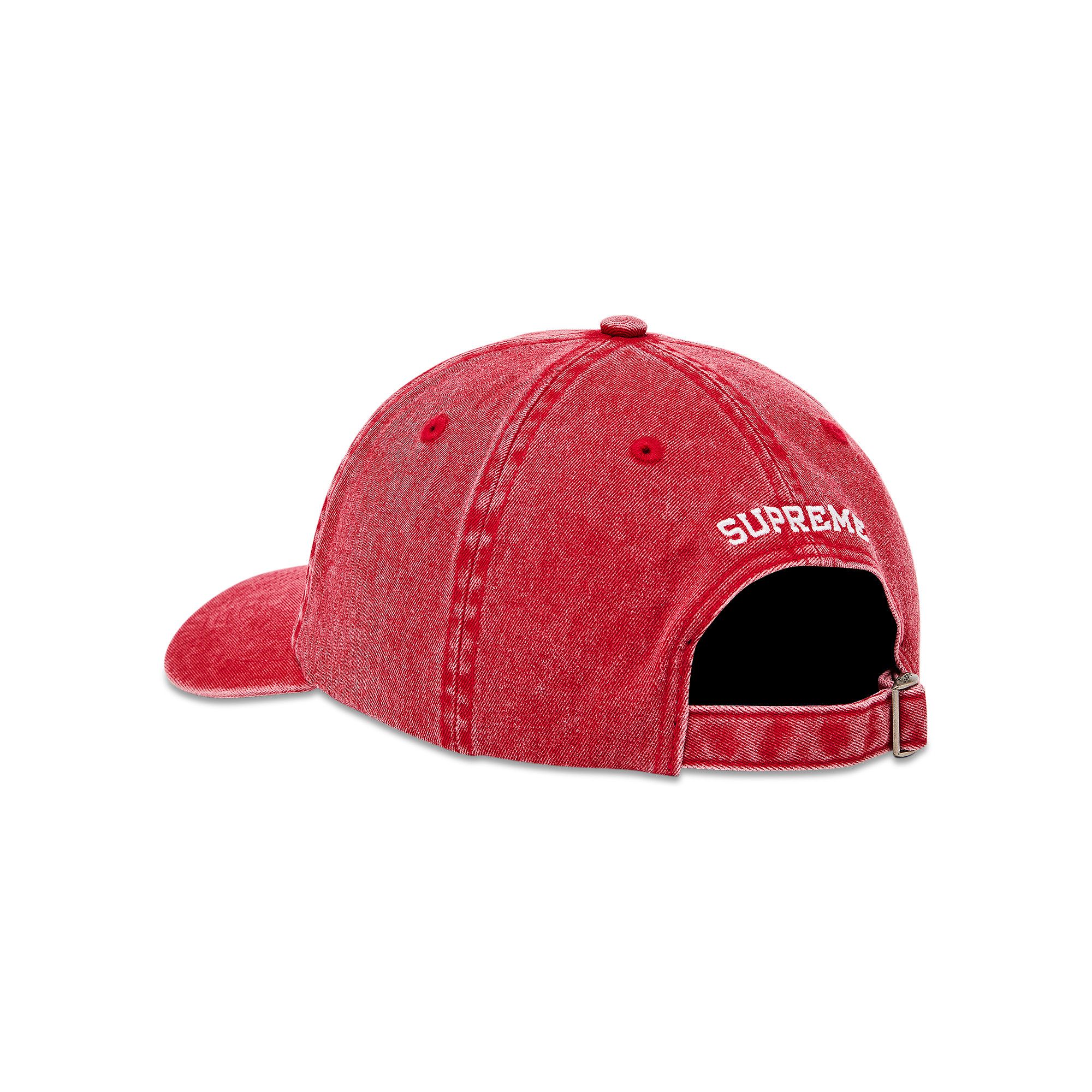 Buy Supreme Pigment Dye 6-Panel 'Red' - SS25H32 RED | GOAT