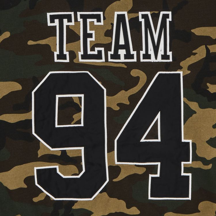 Supreme Team 94 Hooded Sweatshirt Woodland Camo