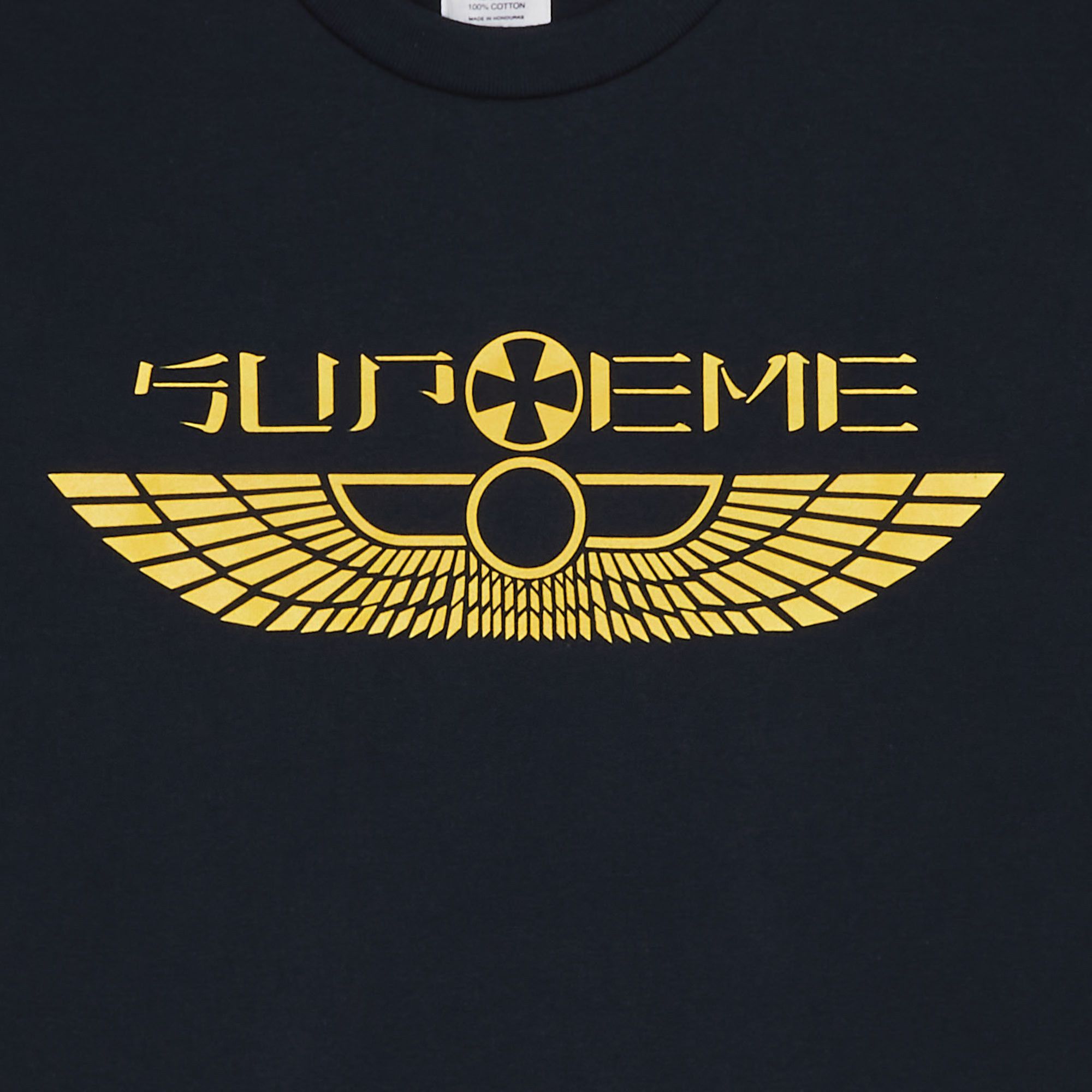 優待特典一覧 SS25T49 - 'Navy' Tee Wings Supreme Buy NAVY GOAT | トップス