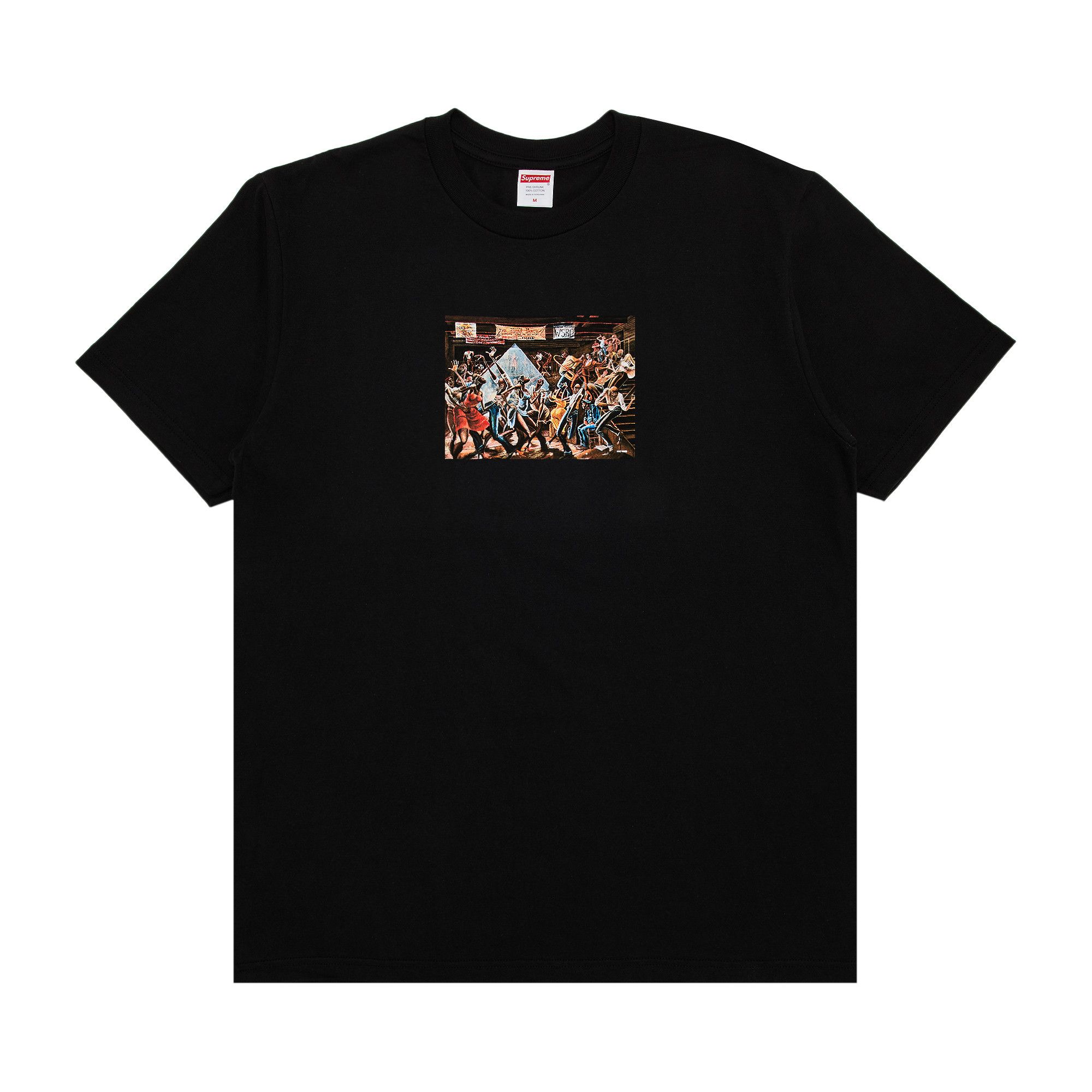 Buy Supreme x Ernie Barnes Tee 'Black' - SS25T16 BLACK | GOAT