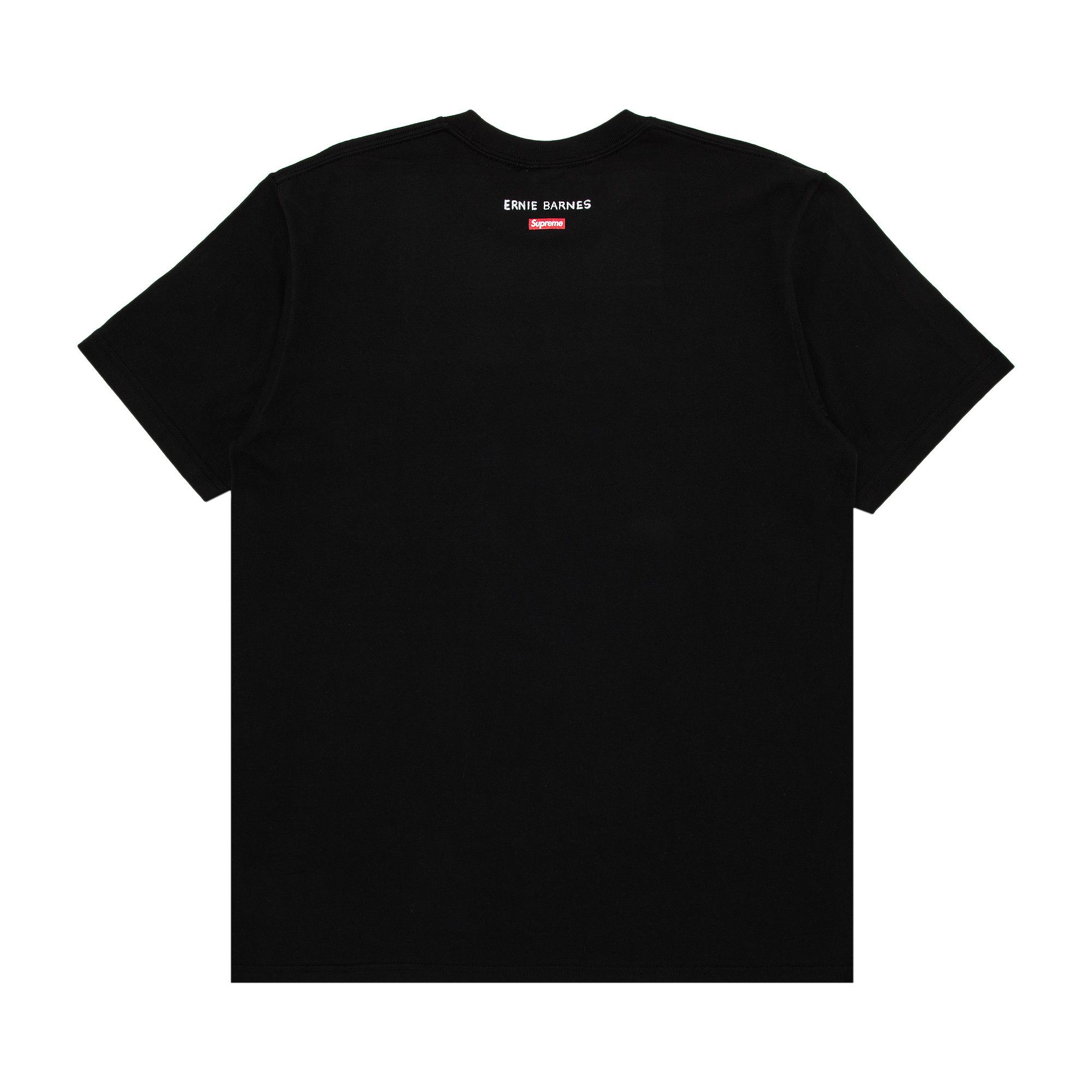 Buy Supreme x Ernie Barnes Tee 'Black' - SS25T16 BLACK | GOAT