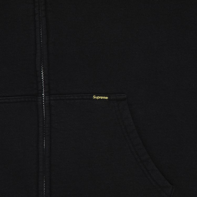 Supreme Work Zip Up Hooded Sweatshirt Black