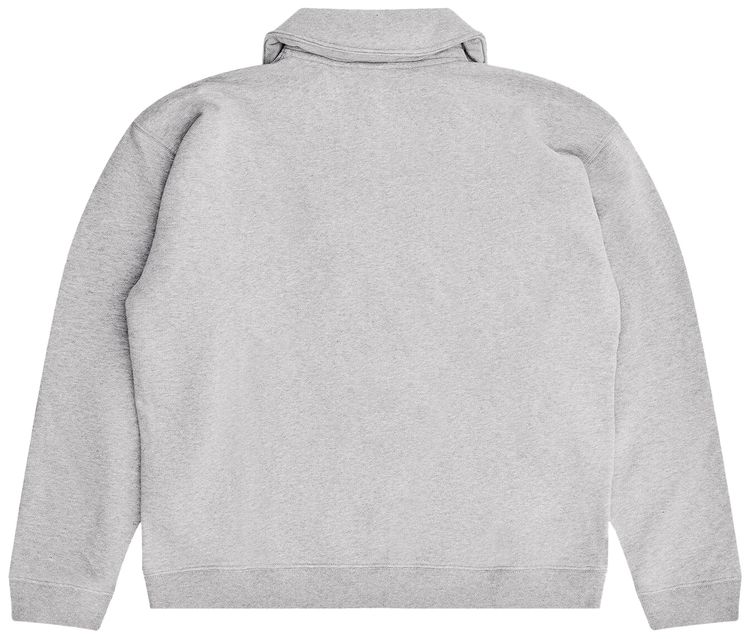 Sky High Farm Workwear Padded Collar Crewneck Grey