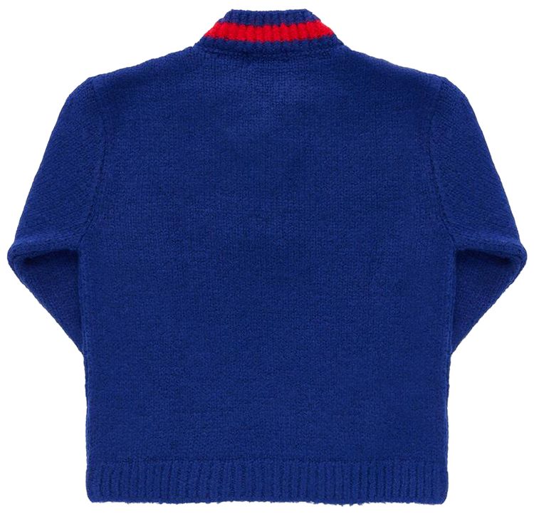 Thames PG Knit Mohair Sweater Prussian Blue