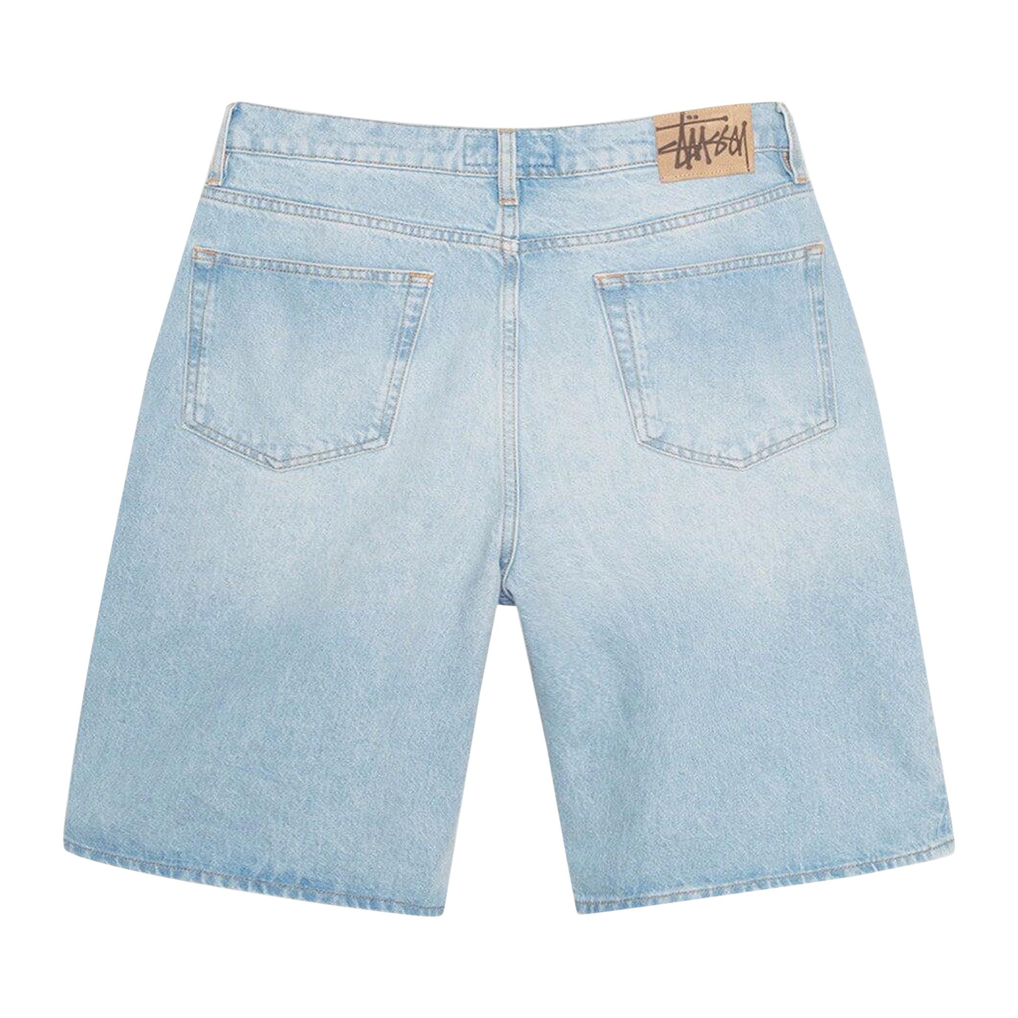 Buy Stussy Big Ol' Short Denim 'Light Wash' - 112296 LIWA | GOAT