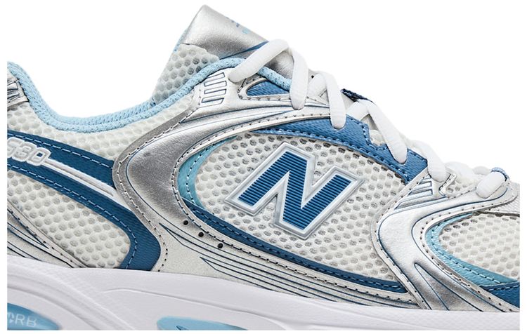 New Balance 530 Silver Metallic Heron Blue