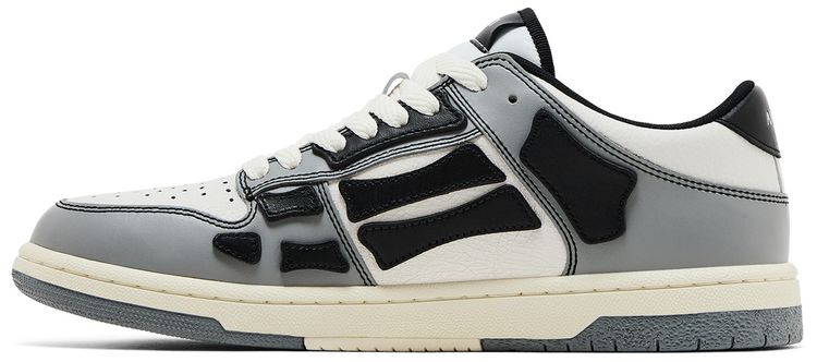 Amiri Skel Top Low Varsity   Grey Black