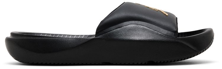 Air Jordan Franchise Slide Black Metallic Gold