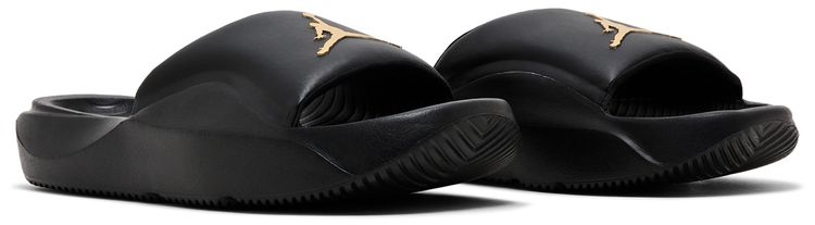 Air Jordan Franchise Slide Black Metallic Gold