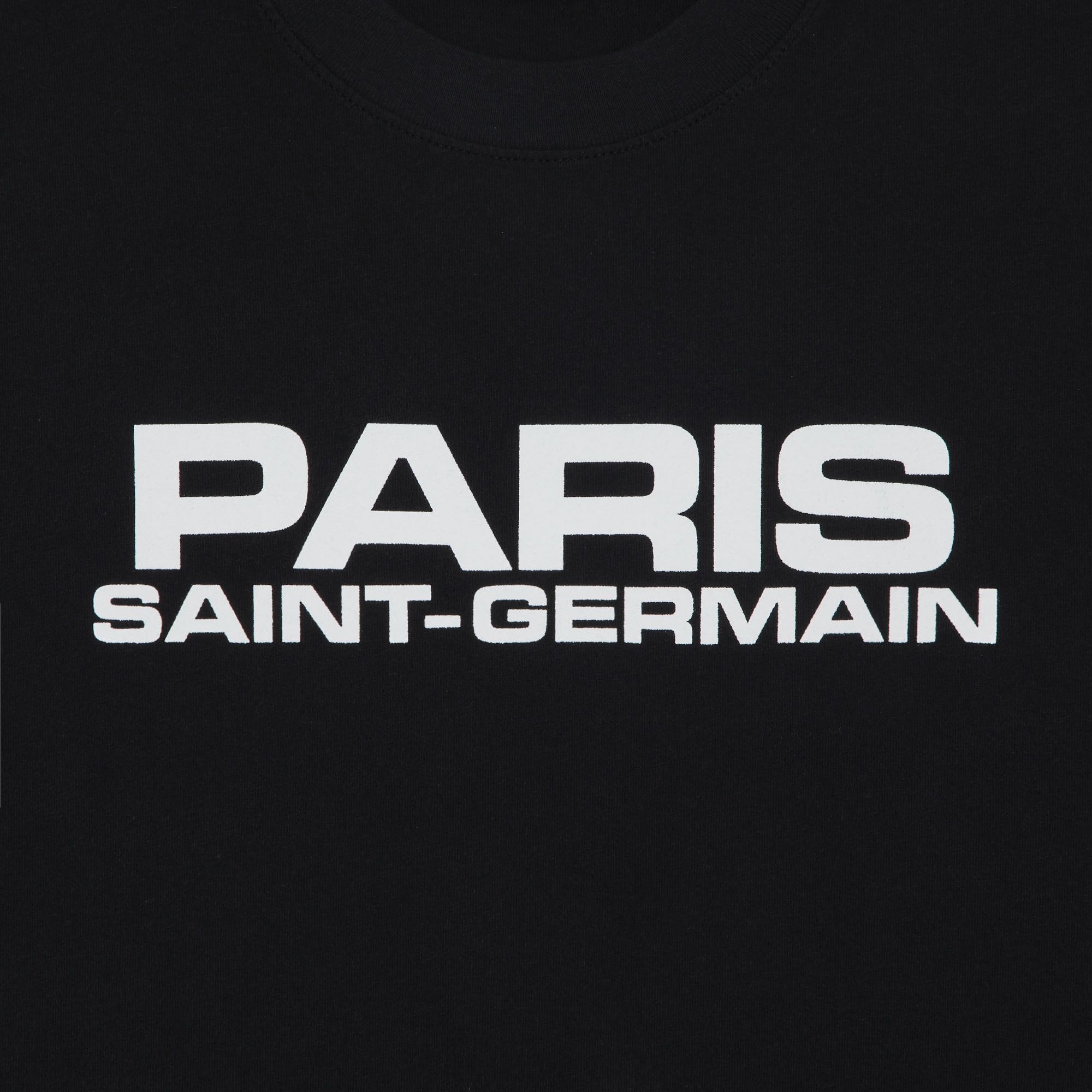 Buy GOAT Exclusive Paris Saint-Germain Block Logo T-Shirt 'Black