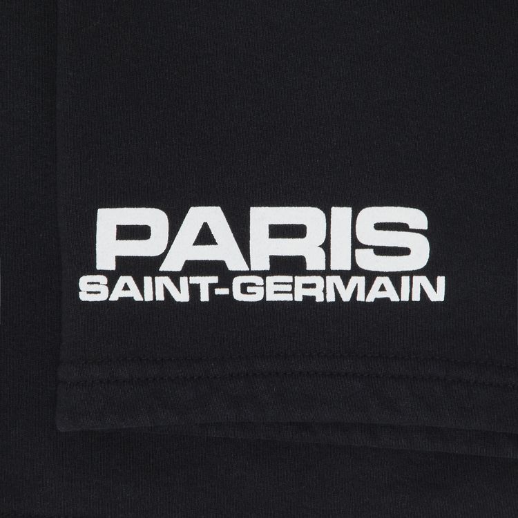 GOAT Exclusive Paris Saint Germain Block Logo Sweatshorts Black