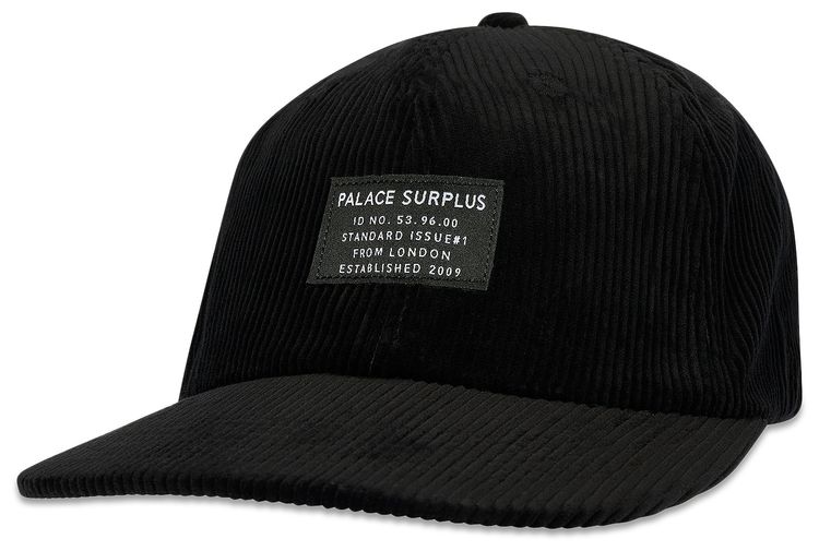 Palace Surplus Corduroy Pal Hat Black