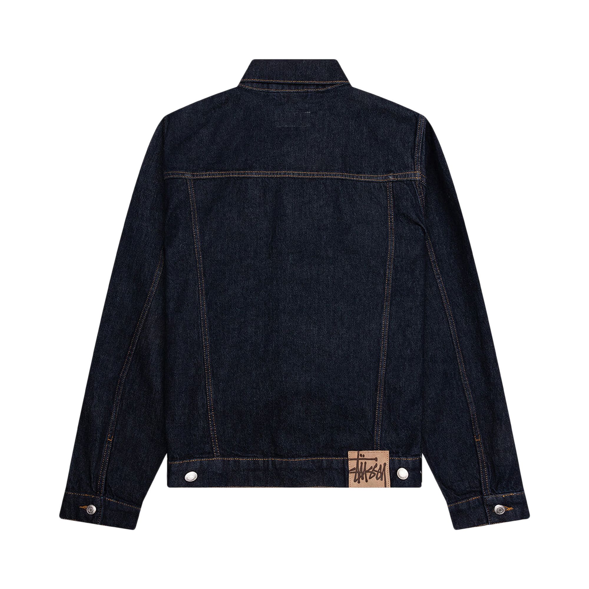 新品未使用stussy 24AW denim trucker jacket STÜSSY TRUCKER DENIM JACKET