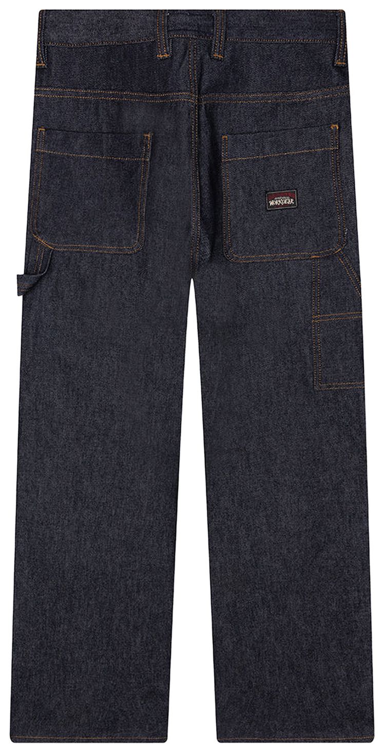 Stussy Carpenter Pant Denim Raw Indigo