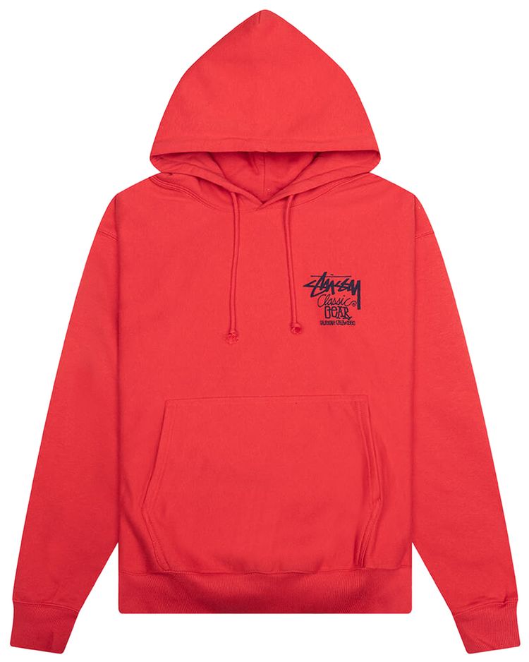 Stussy Classic Gear Hoodie Cayenne