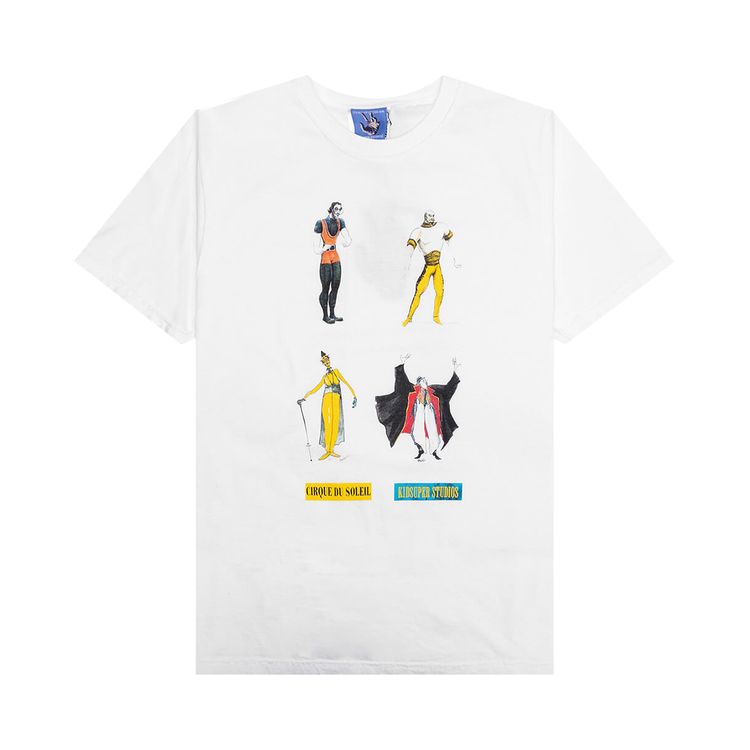 KidSuper CDS Sketches Tee White