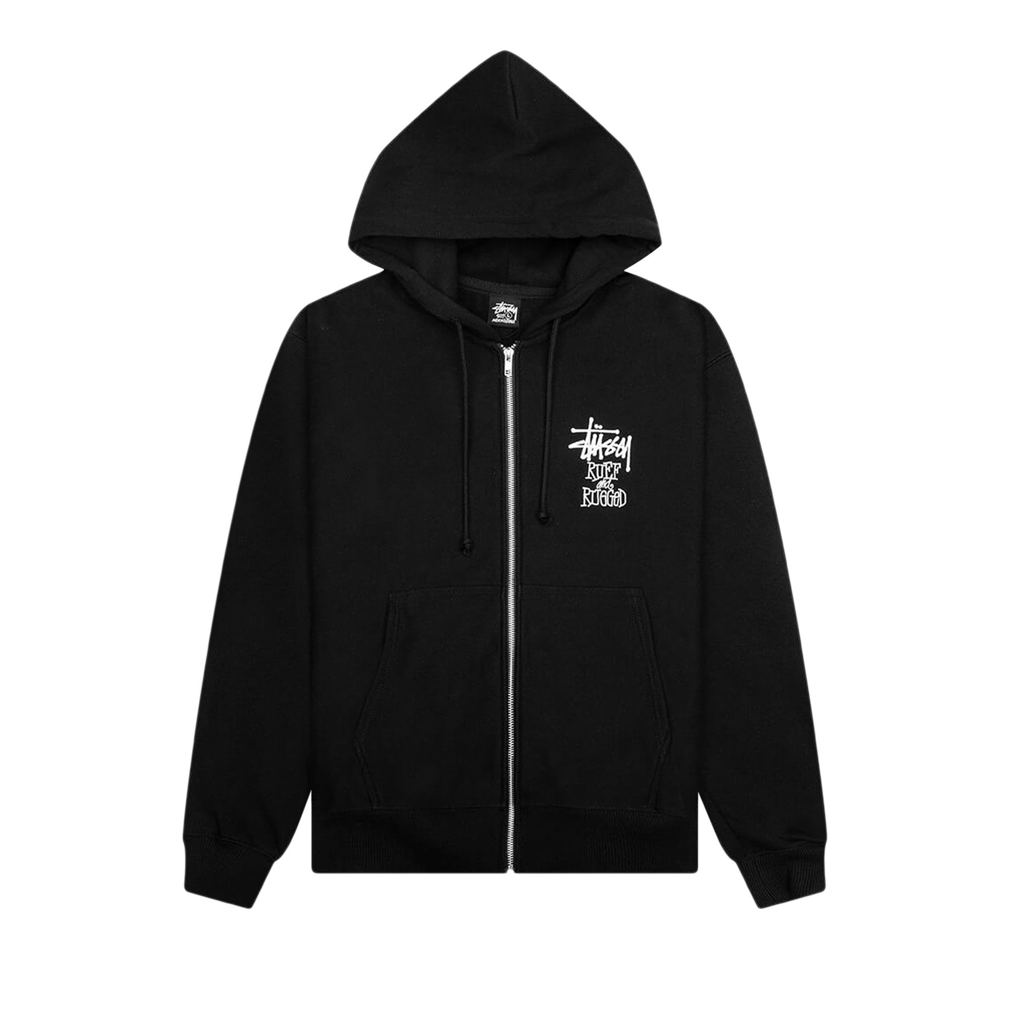 Buy Stussy Well Suited Zip Hoodie 'Black' - 1975081 BLAC | GOAT