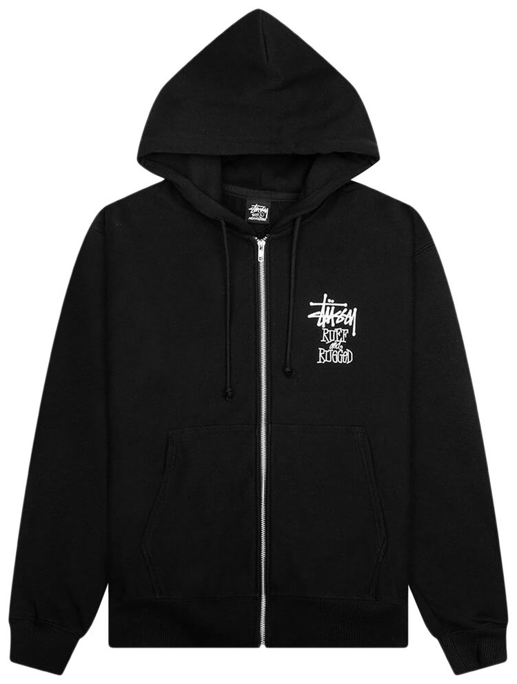 Stussy Well Suited Zip Hoodie Black