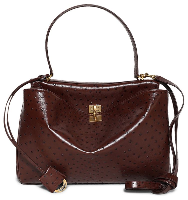 Balenciaga Rodeo Top Handle Bag Chocolate
