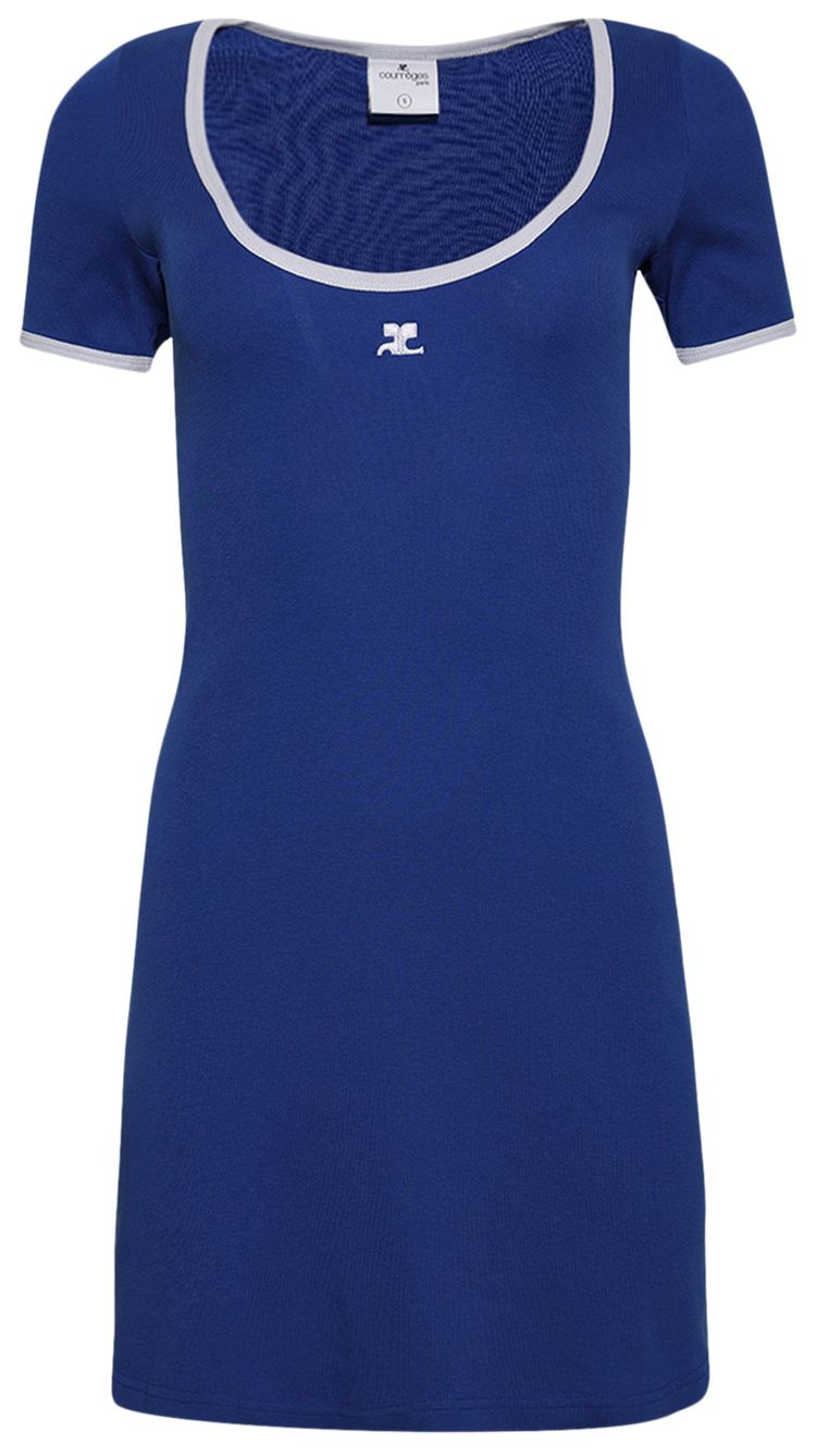 Courreges Holistic Mini Dress SaphirePearl
