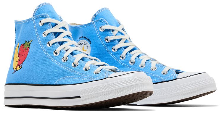 Sky High Farm Workwear x Converse Chuck 70 High Strawberry Moon   University Blue