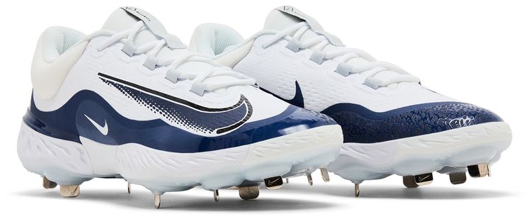 Nike Alpha Huarache Elite 4 Low White Midnight Navy