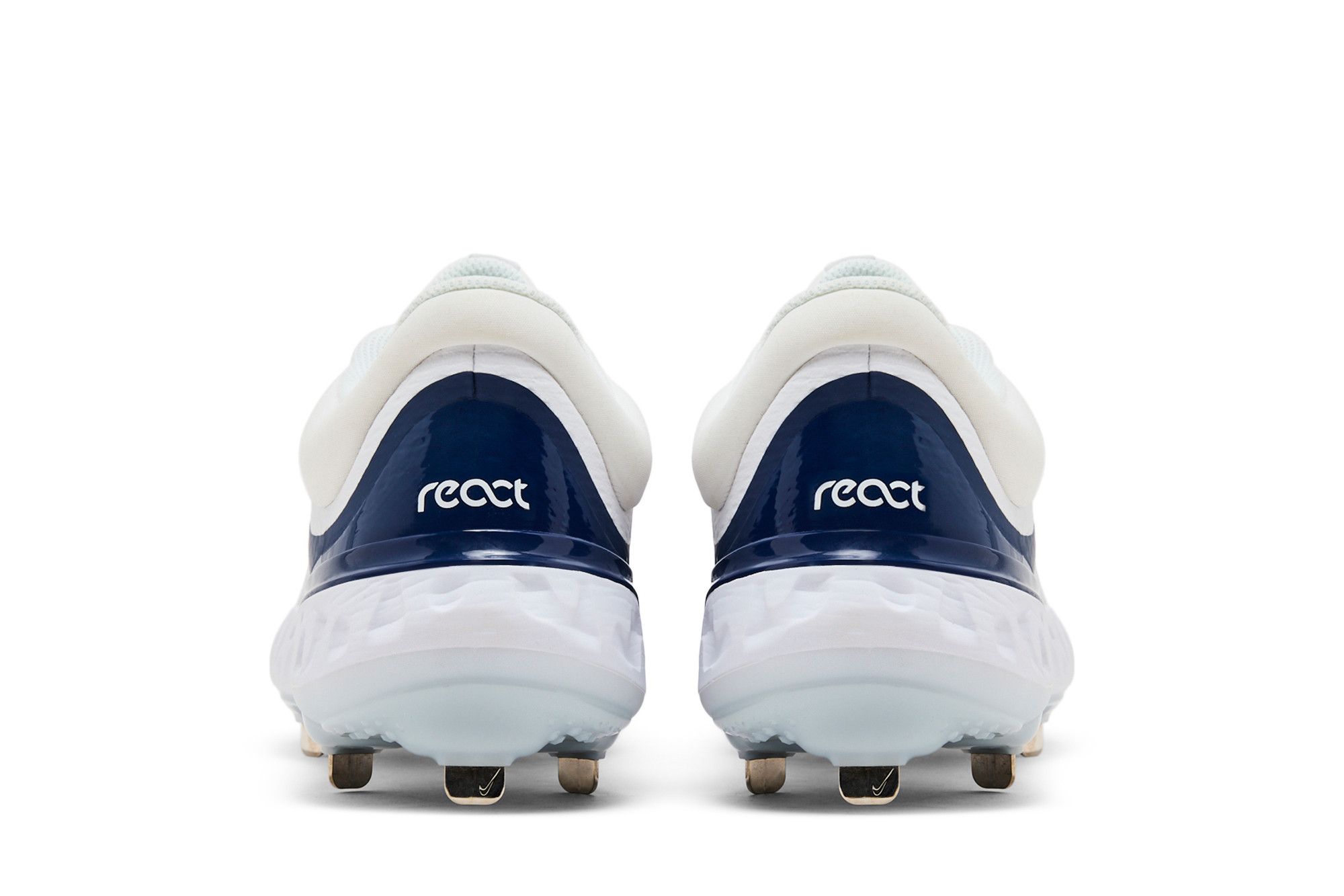 Nike Alpha Huarache Elite 4 Low ホワイトネイビー Nike Alpha Huarache Elite 4 Low White / Midnight Navy - Oct 2024