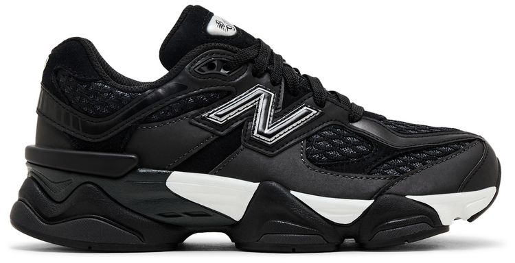 New Balance 9060 Big Kid Black Silver Shoe Palace Exclusive