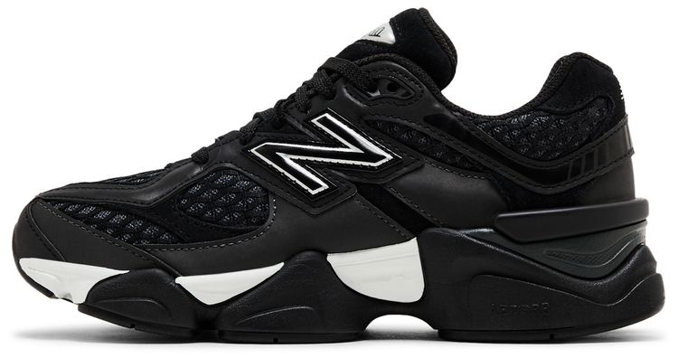 New Balance 9060 Big Kid Black Silver Shoe Palace Exclusive